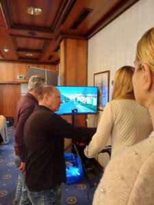 E-Scooter-Fahrsimulator