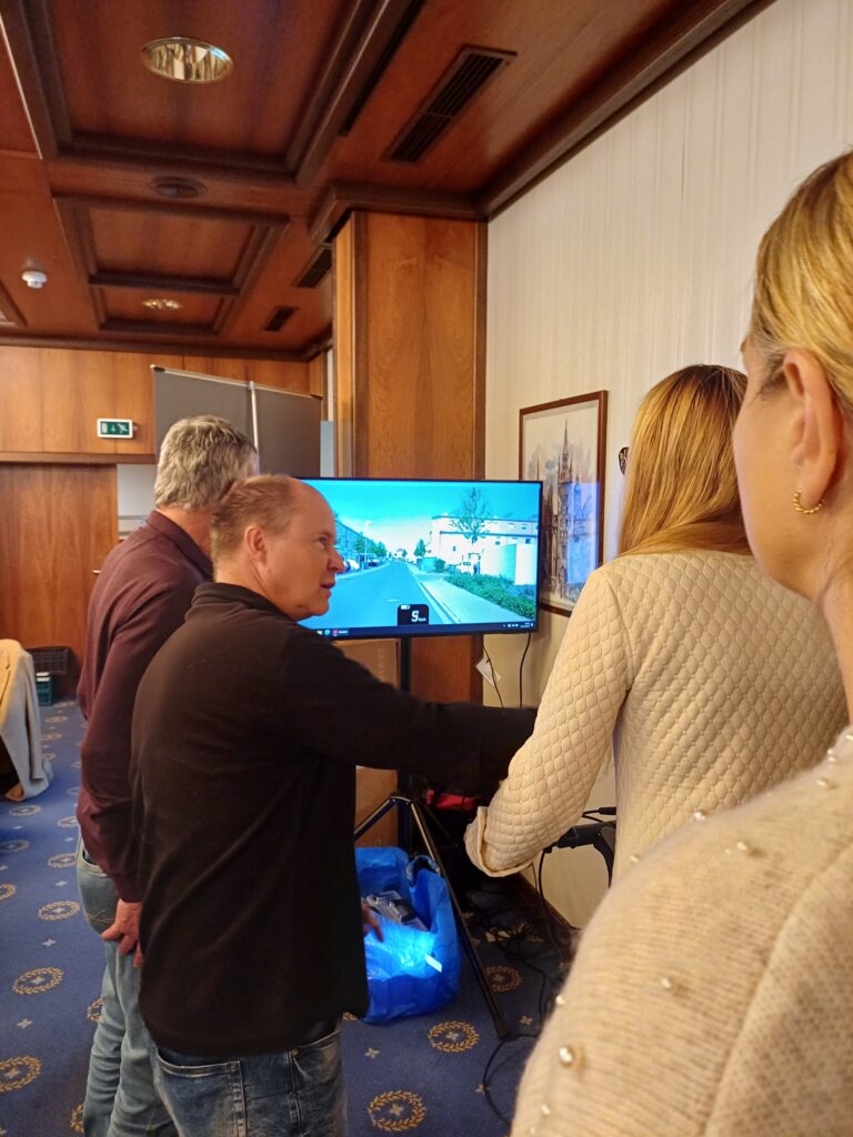 E-Scooter-Fahrsimulator