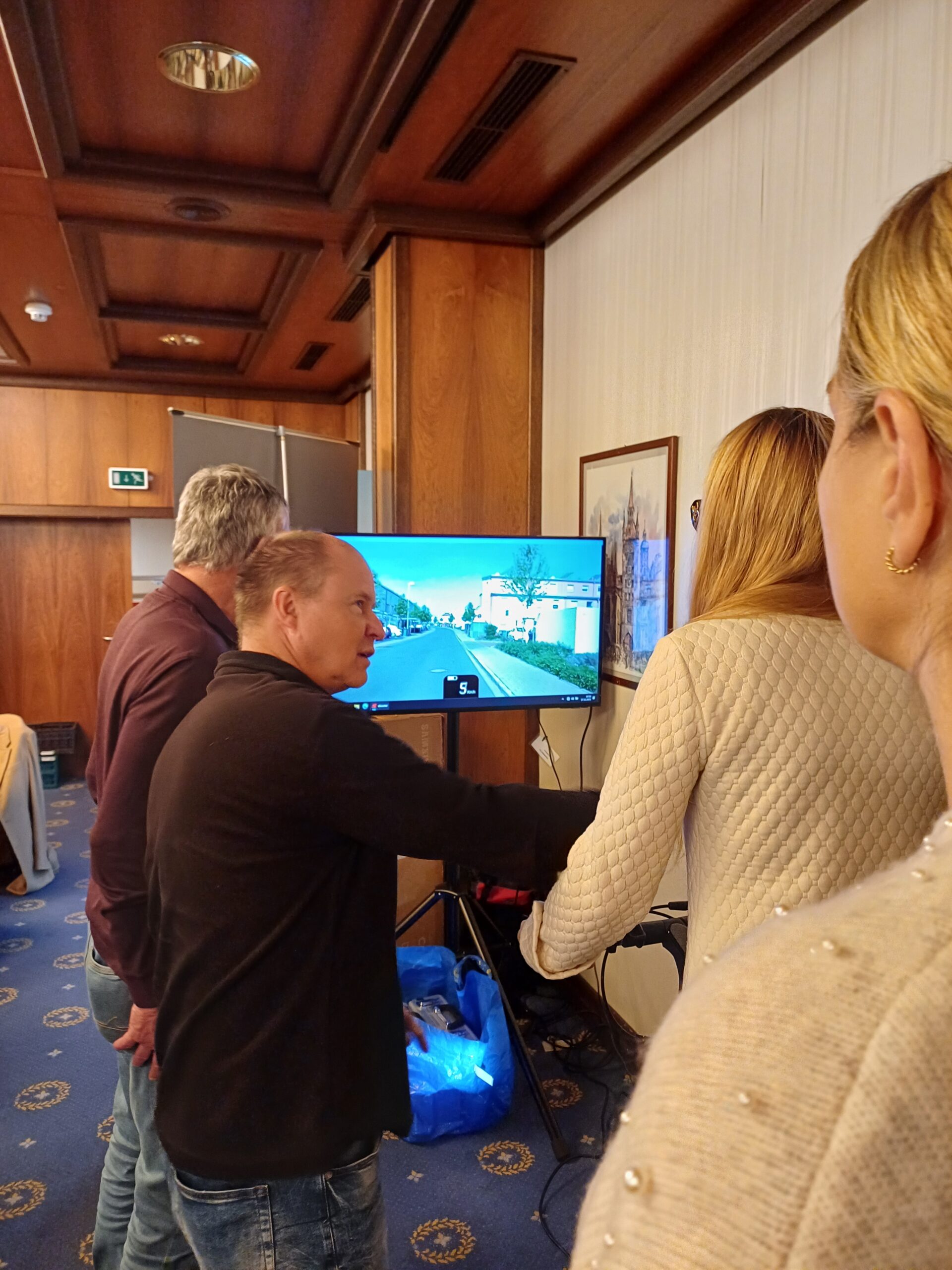 E-Scooter-Fahrsimulator