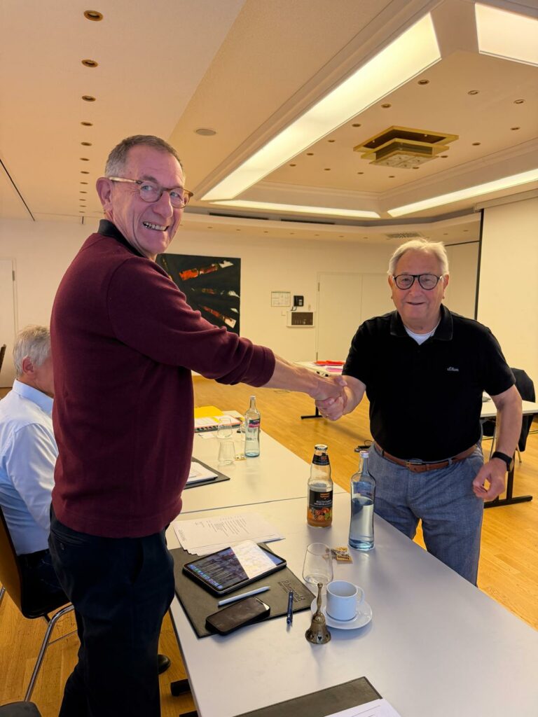 Glückwunsch des Präsidenten an neuen Bundesbeiratsvorsitzenden